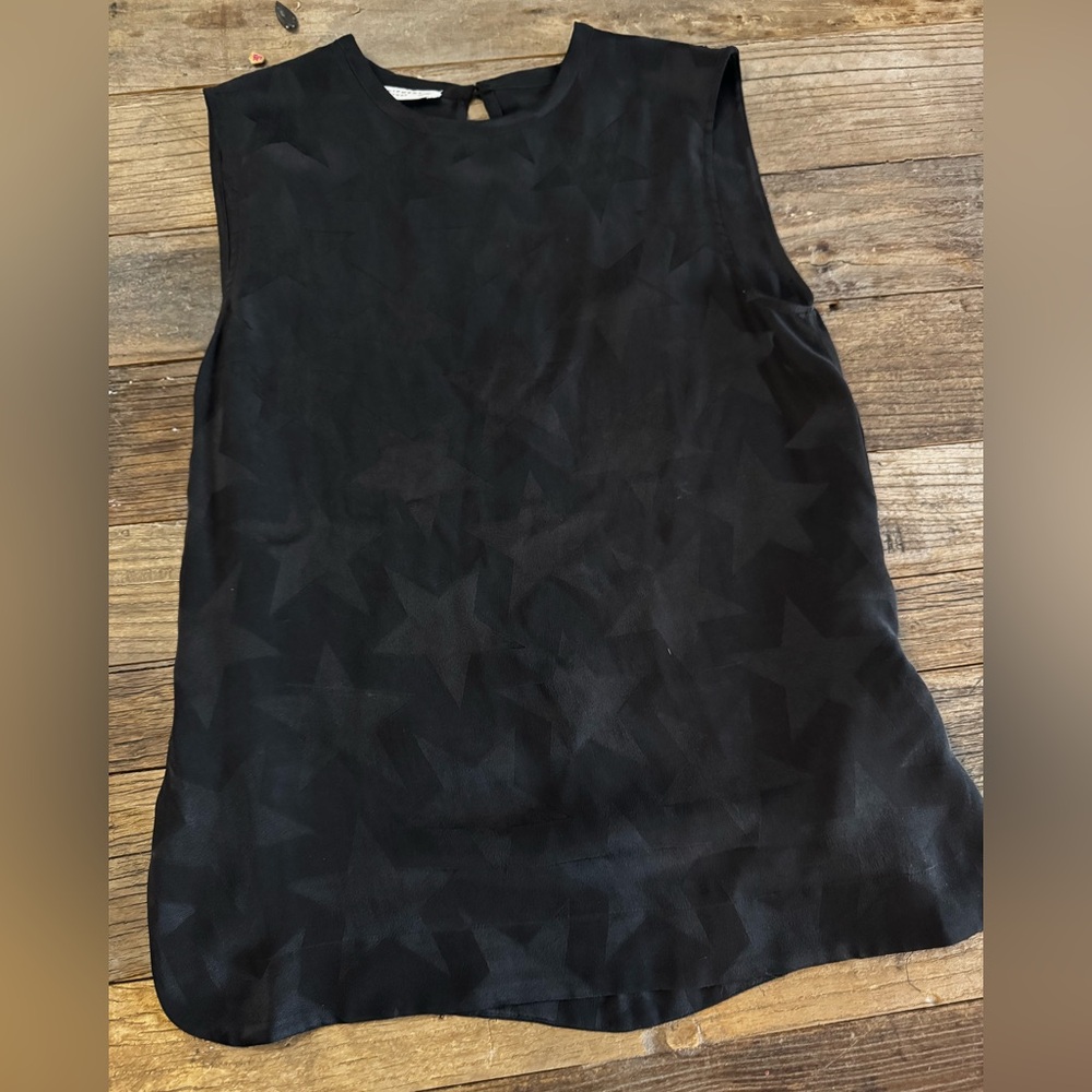 EQUIPMENT STAR SLEEVELESS BLOUSE. XS 🖤